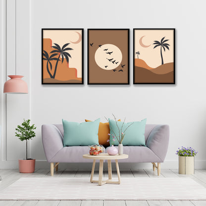 Warm Dusk Landscape Wall Art
