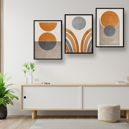 Modern Geo Shapes Wall Art