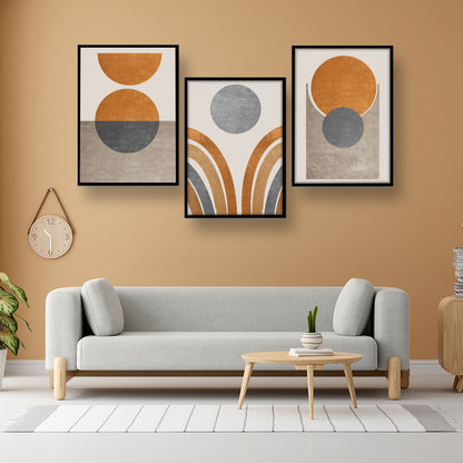 Modern Geo Shapes Wall Art