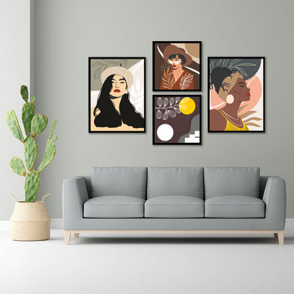 Modern Portrait Wall Set