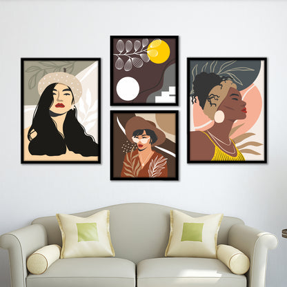 Modern Portrait Wall Set