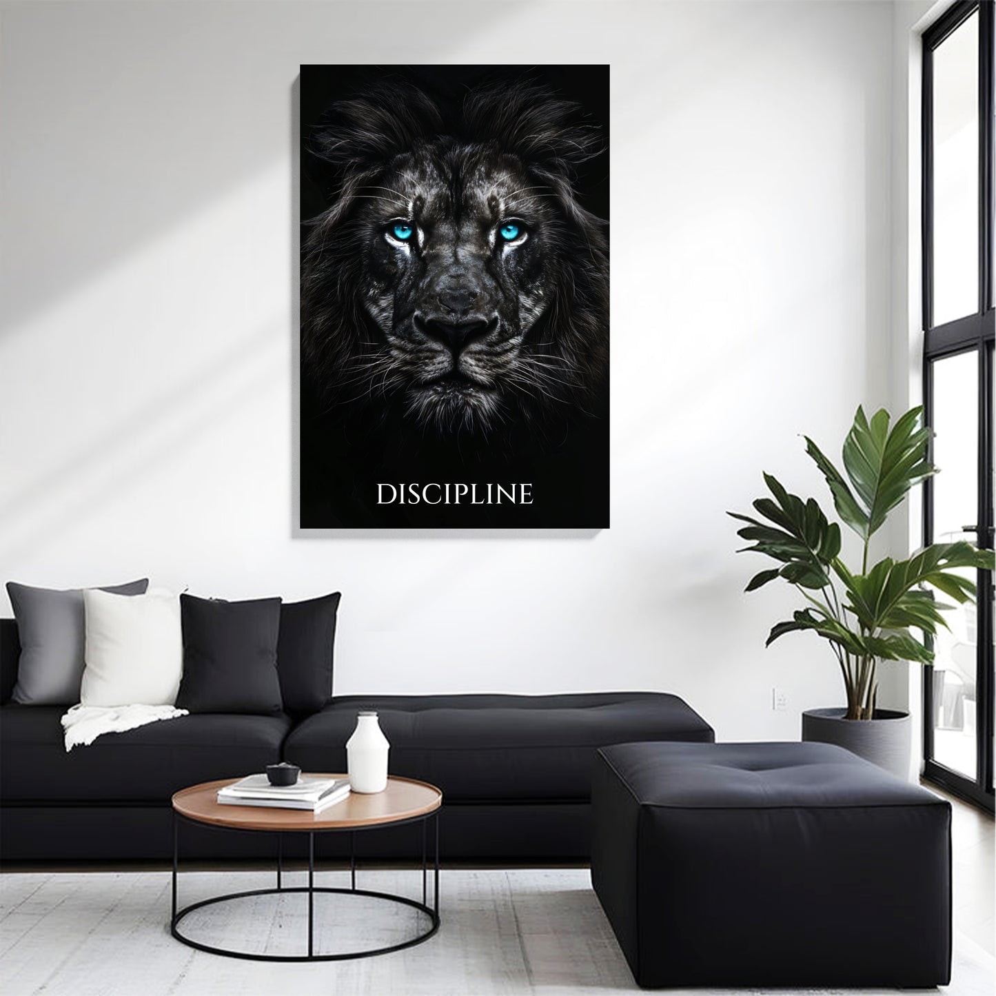 Lion Discipline Canvas