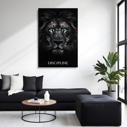 Lion Discipline Canvas