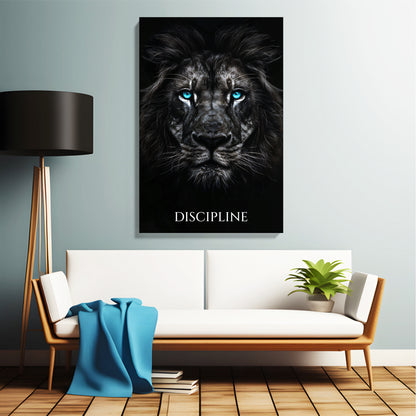 Lion Discipline Canvas