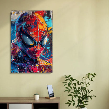 Spiderman Splash Art Canvas