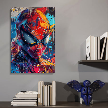 Spiderman Splash Art Canvas