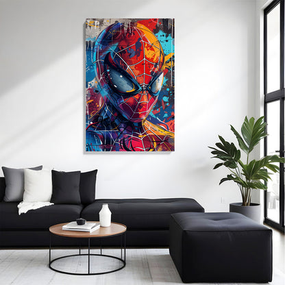 Spiderman Splash Art Canvas