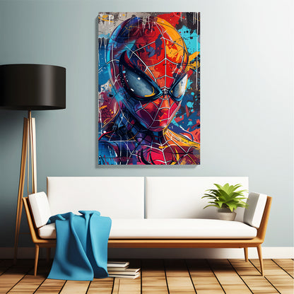 Spiderman Splash Art Canvas