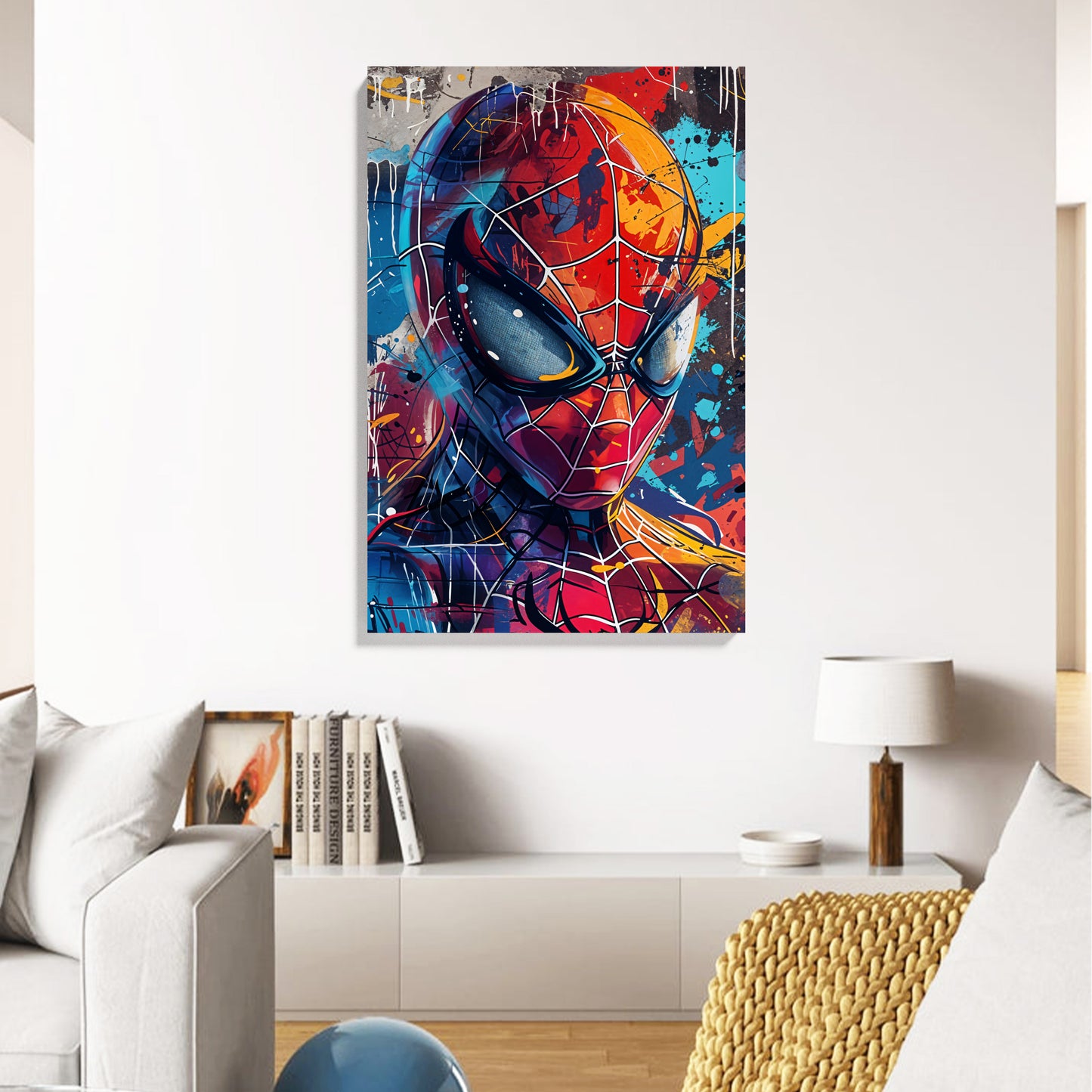 Spiderman Splash Art Canvas