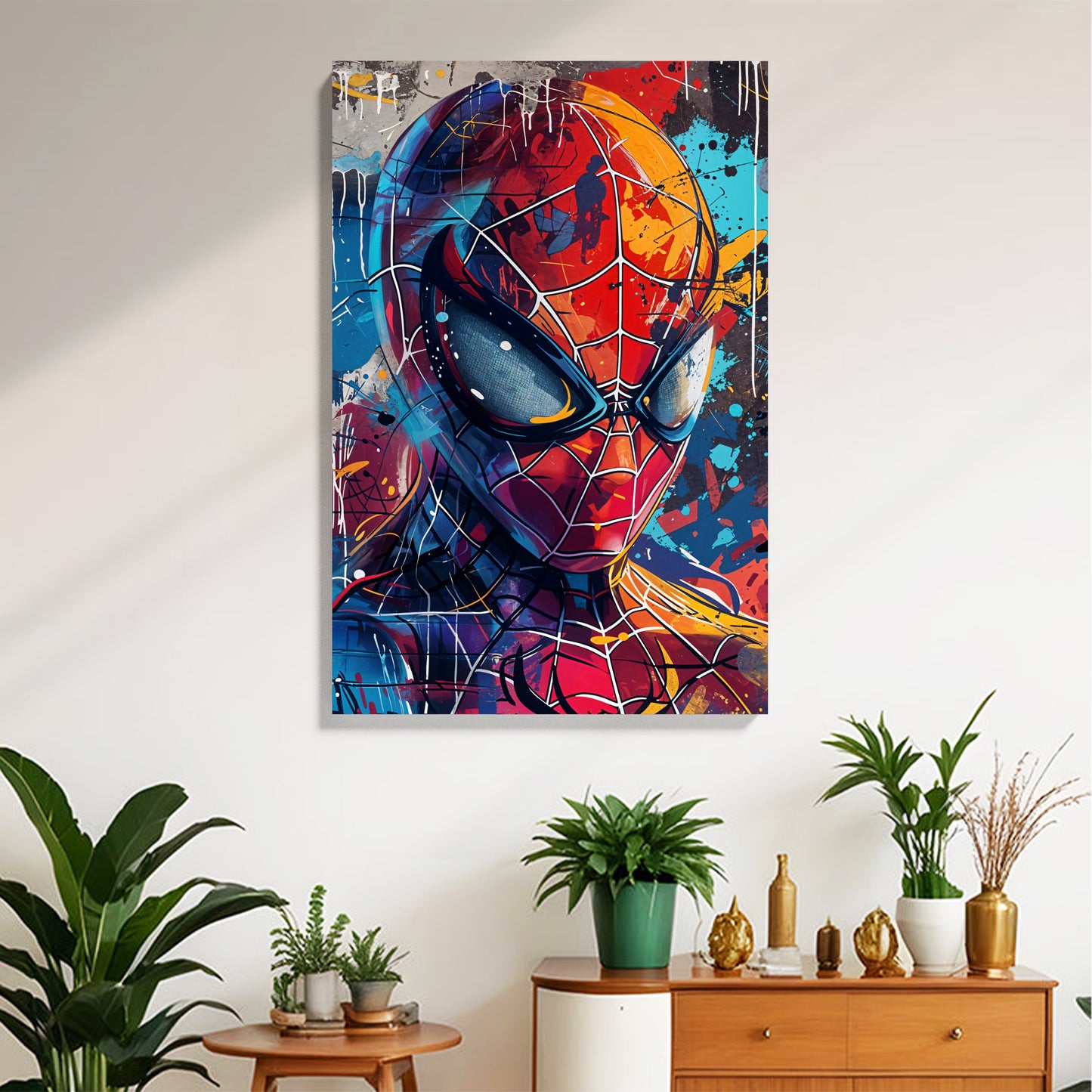 Spiderman Splash Art Canvas