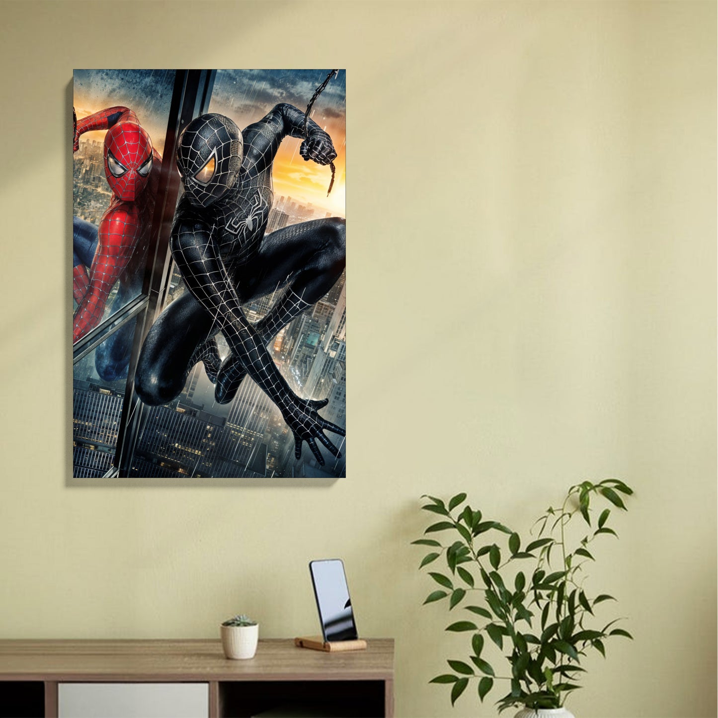 Spider Duo Action Canvas
