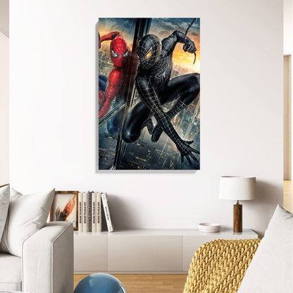 Spider Duo Action Canvas