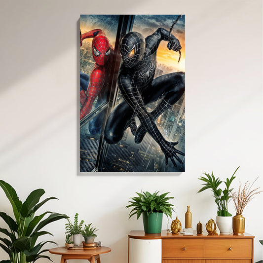 Spider Duo Action Canvas