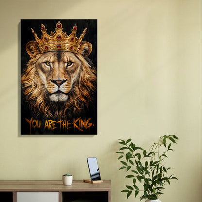 Lion King Crown Canvas