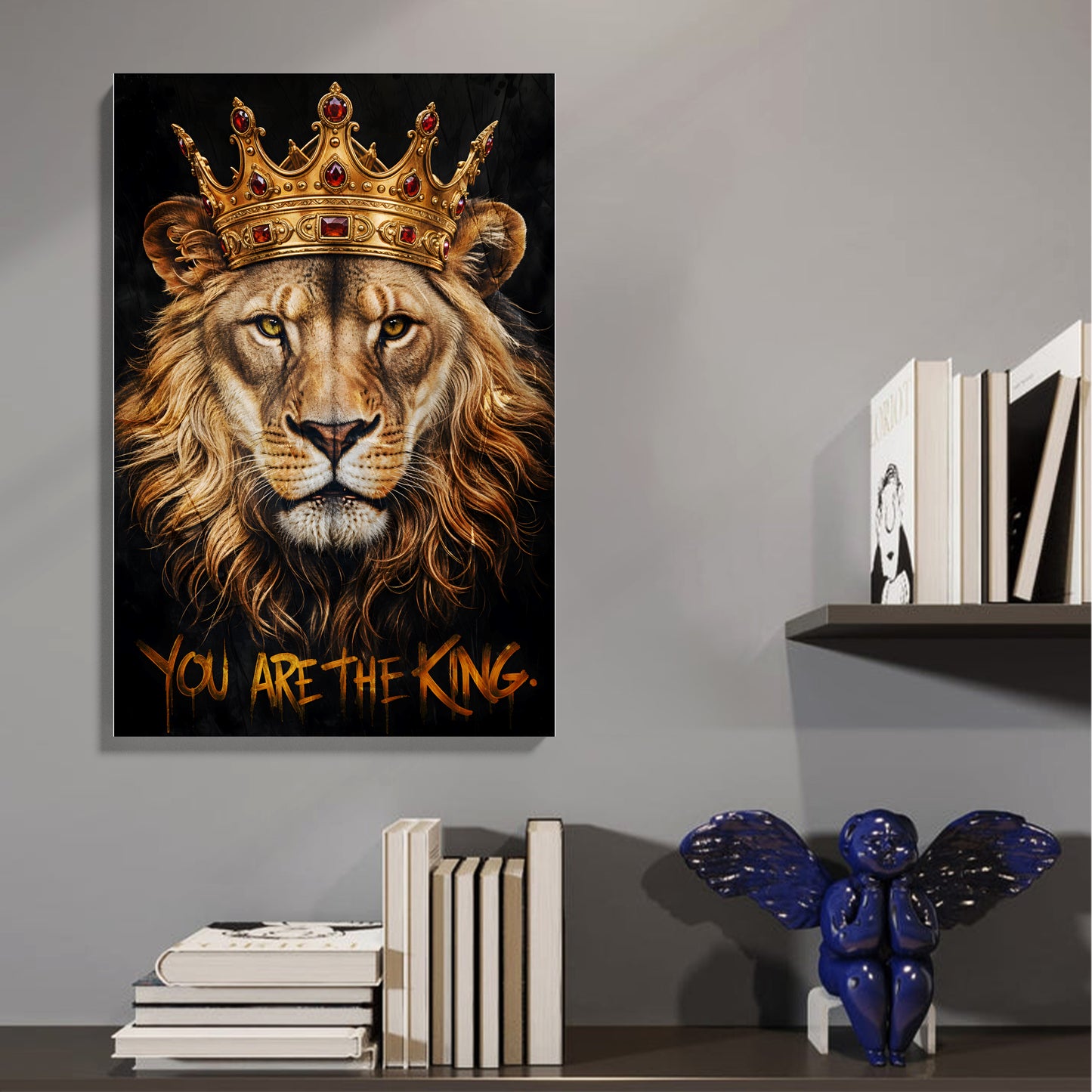 Lion King Crown Canvas