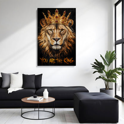 Lion King Crown Canvas
