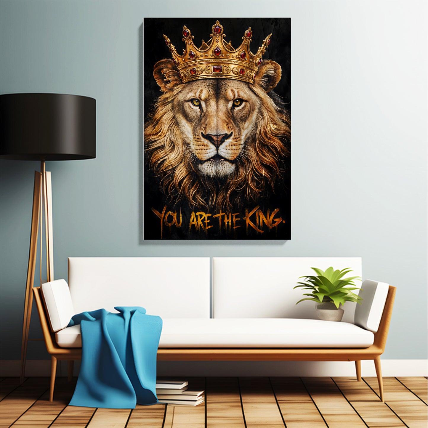 Lion King Crown Canvas