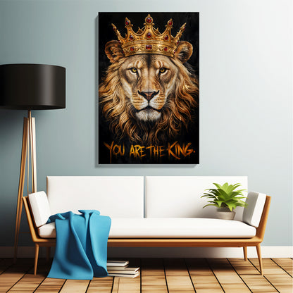 Lion King Crown Canvas