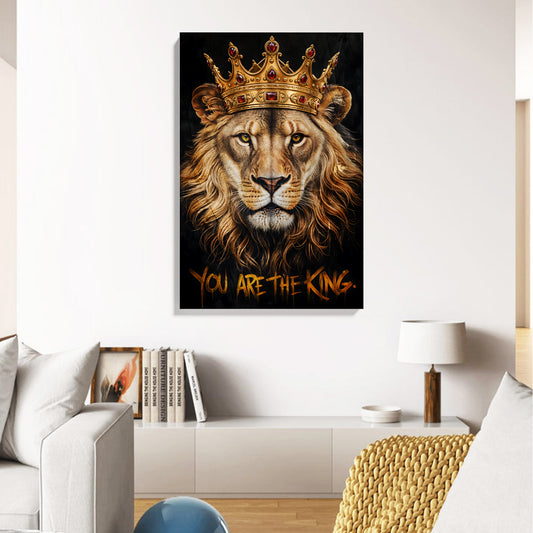 Lion King Crown Canvas