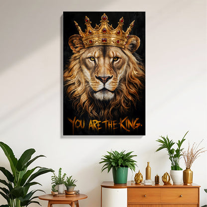 Lion King Crown Canvas