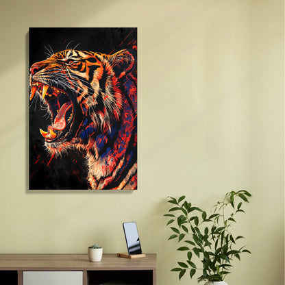 Roaring Tiger Canvas