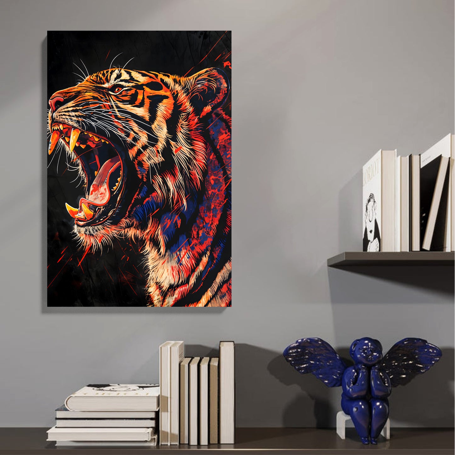 Roaring Tiger Canvas
