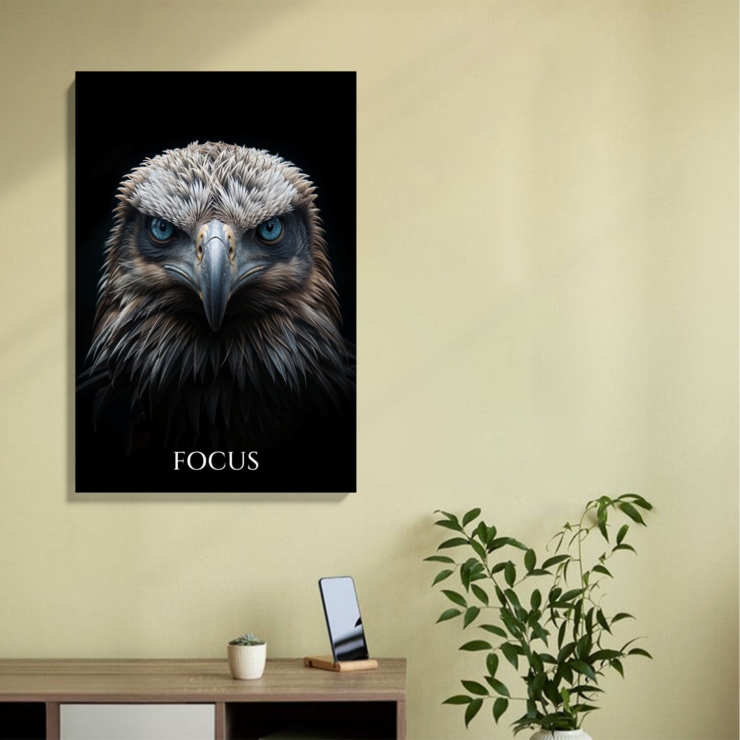 Eagle Focus Canvas
