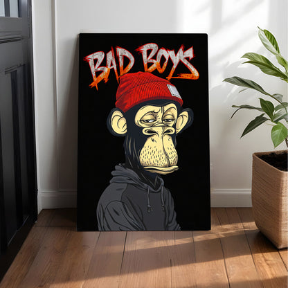 Bad Boys Ape Canvas