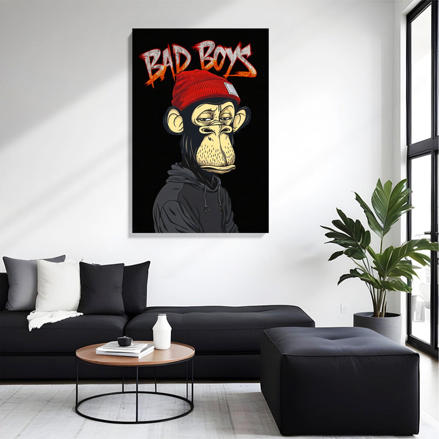 Bad Boys Ape Canvas