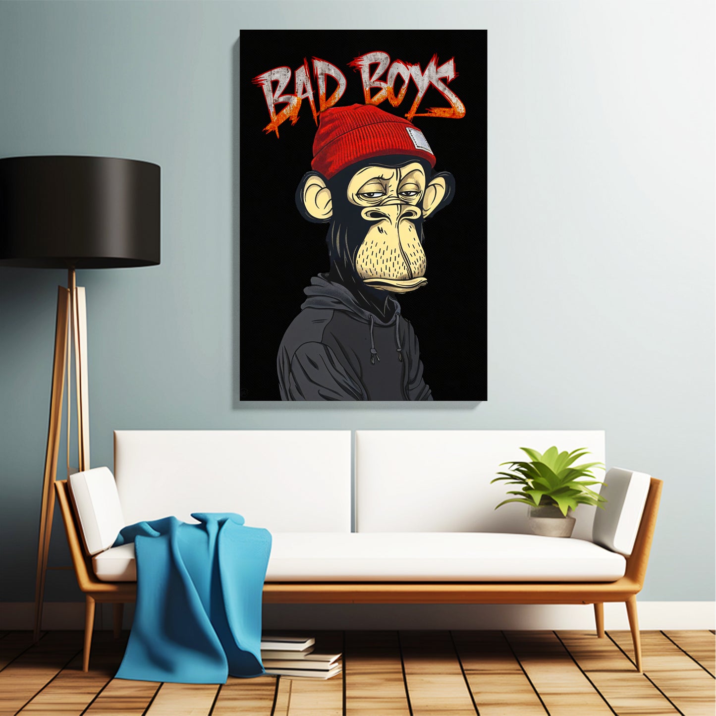 Bad Boys Ape Canvas