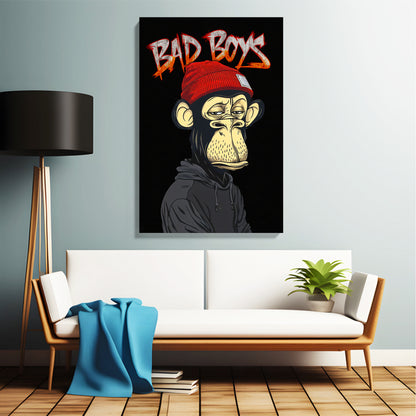 Bad Boys Ape Canvas