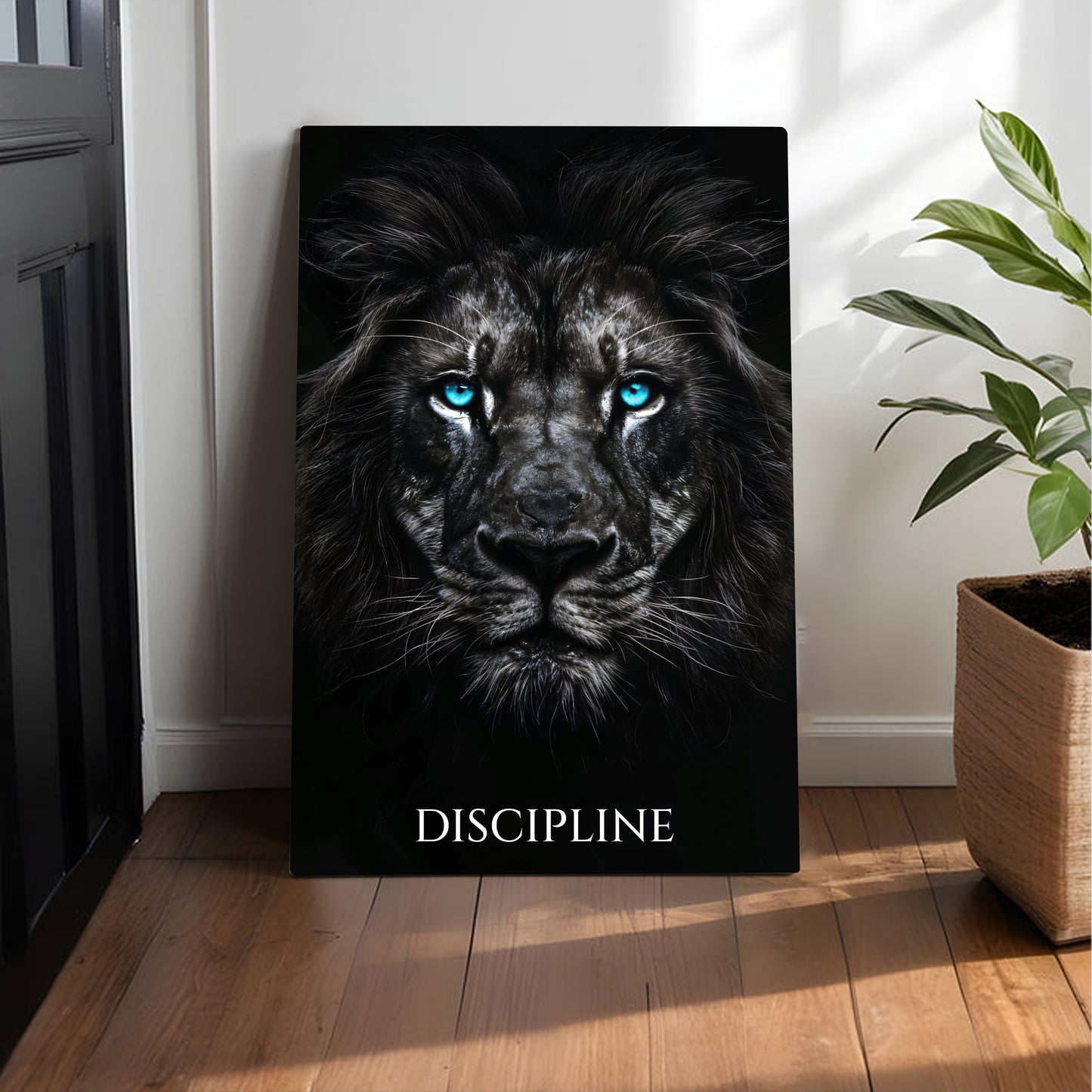 Lion Discipline Canvas