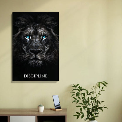 Lion Discipline Canvas