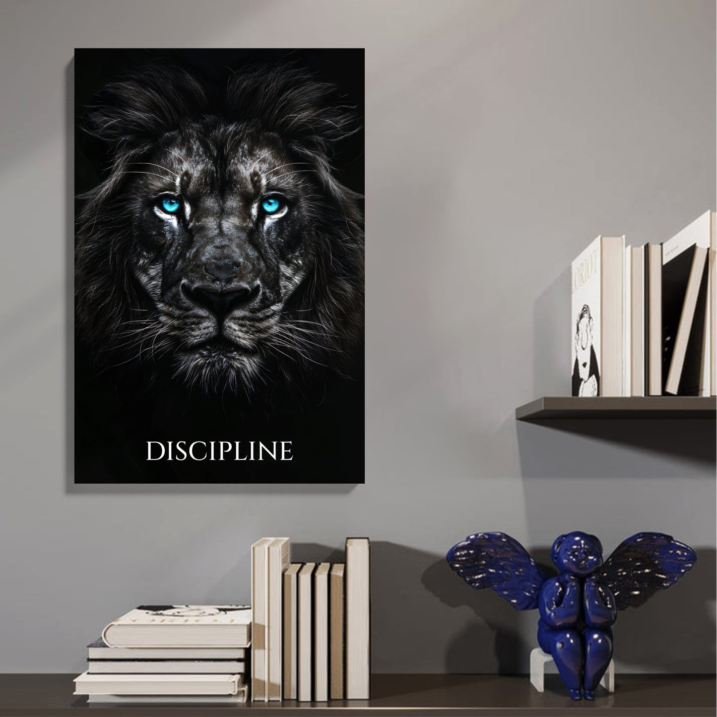 Lion Discipline Canvas