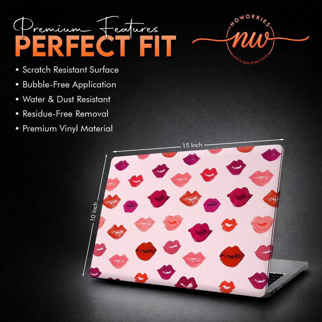 Kiss Pop Laptop Skin