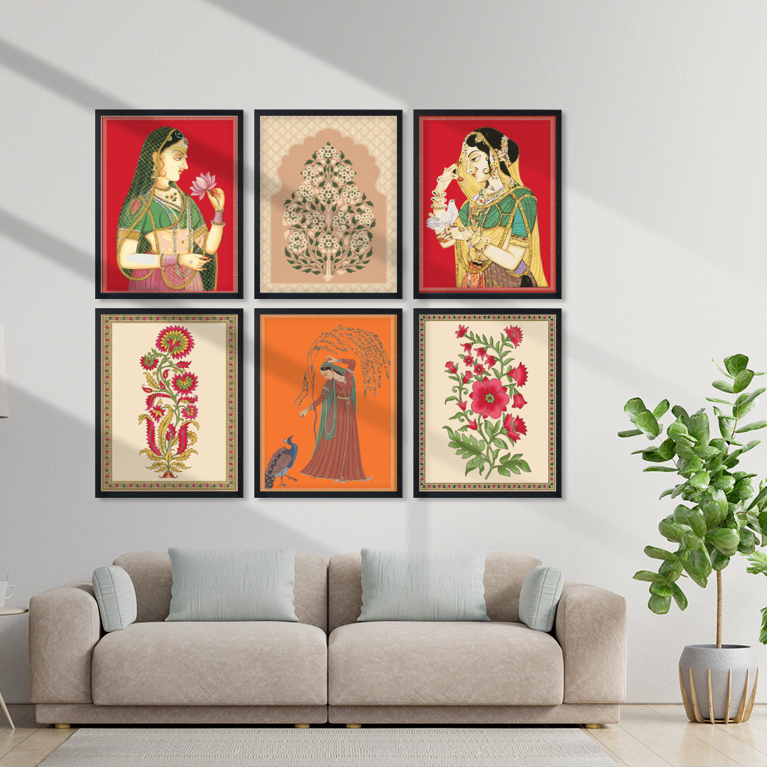 Vintage Rajasthani Wall Frames