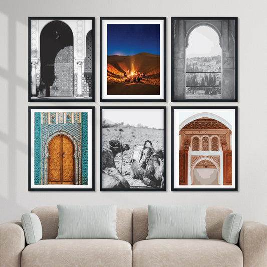 Moroccan Gallery Set Wall Frame