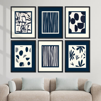Indian Folk Art Prints Wall Frame