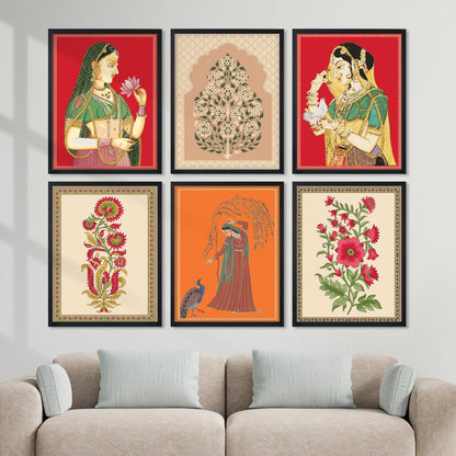 Vintage Rajasthani Wall Frames