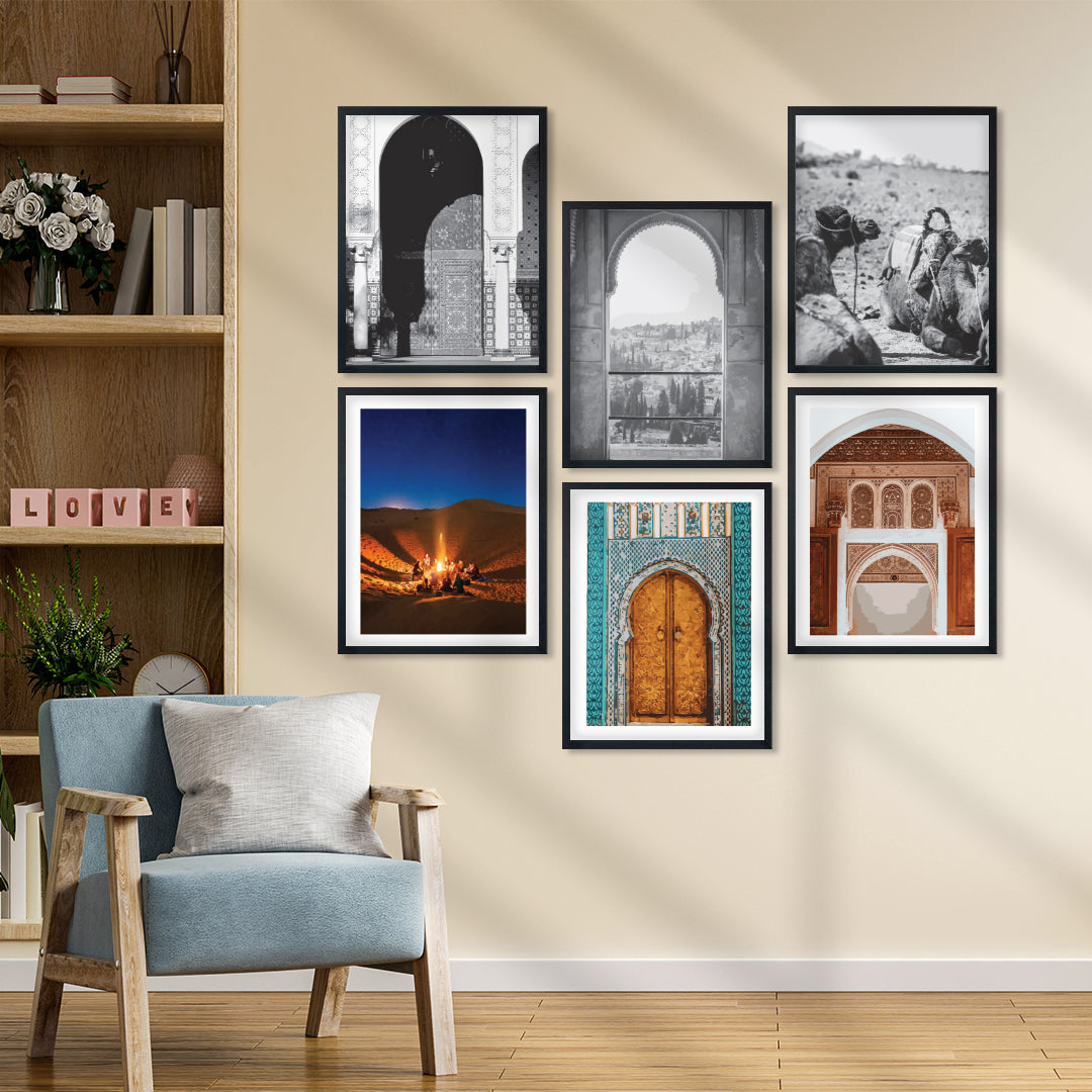 Moroccan Gallery Set Wall Frame