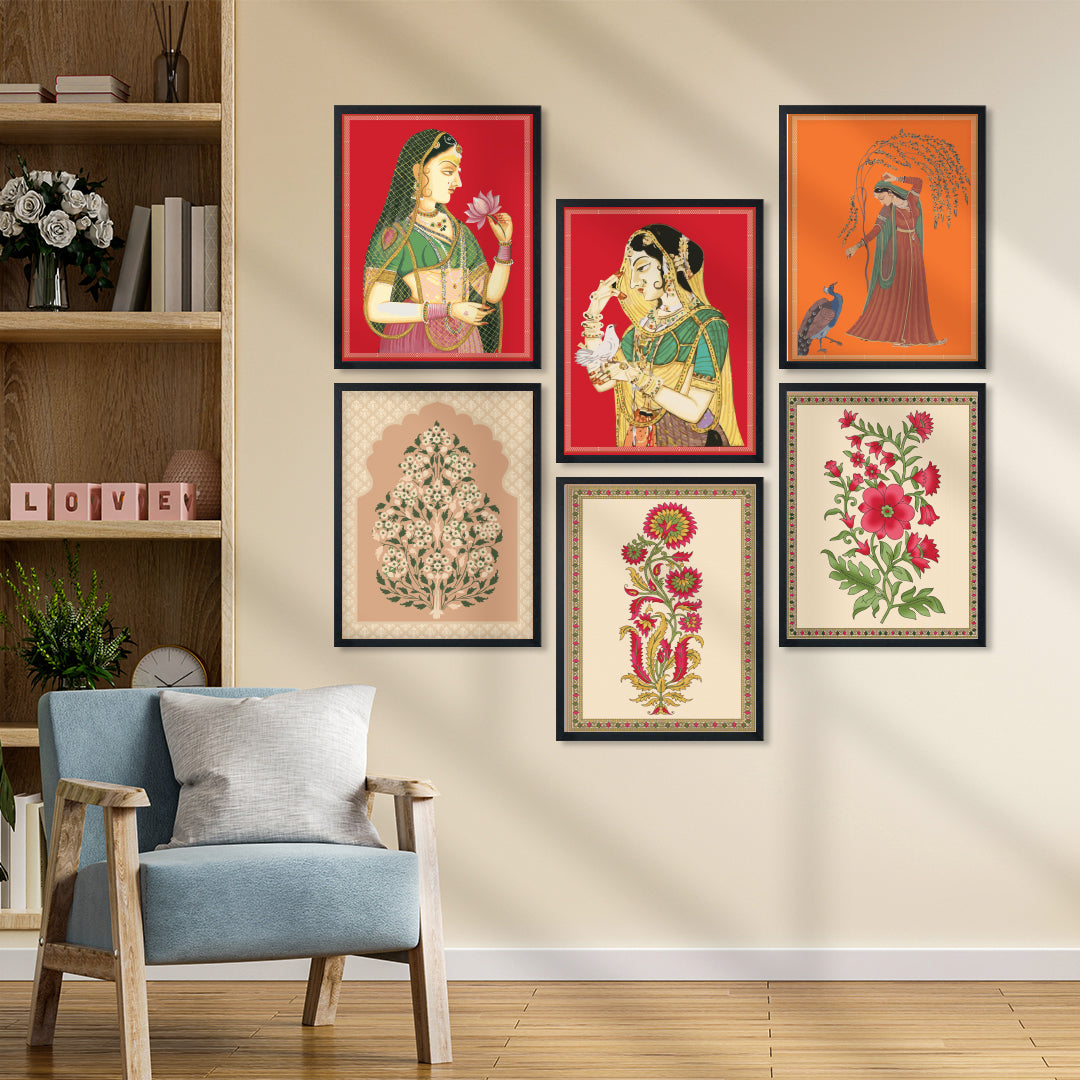 Vintage Rajasthani Wall Frames