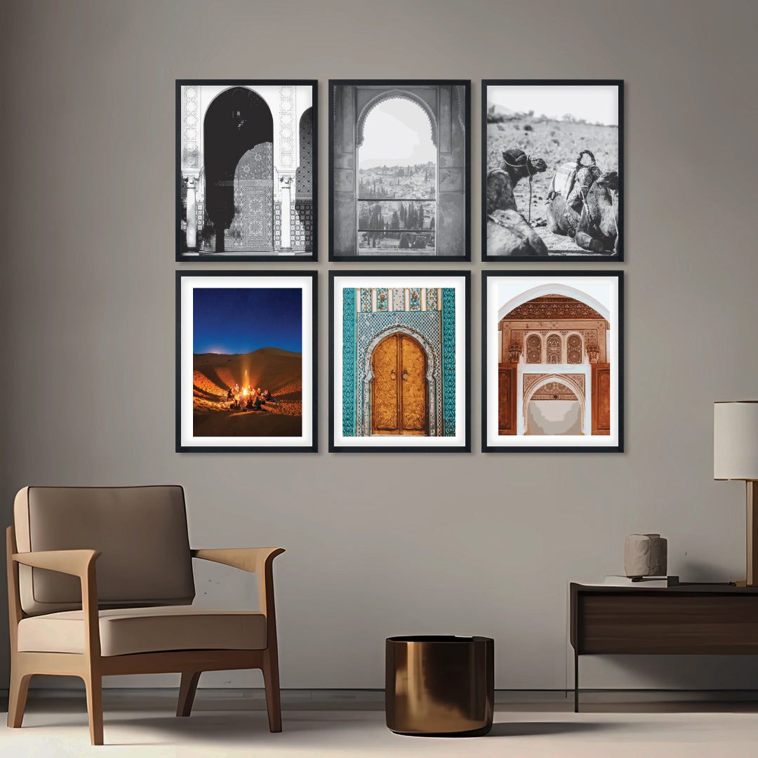 Moroccan Gallery Set Wall Frame