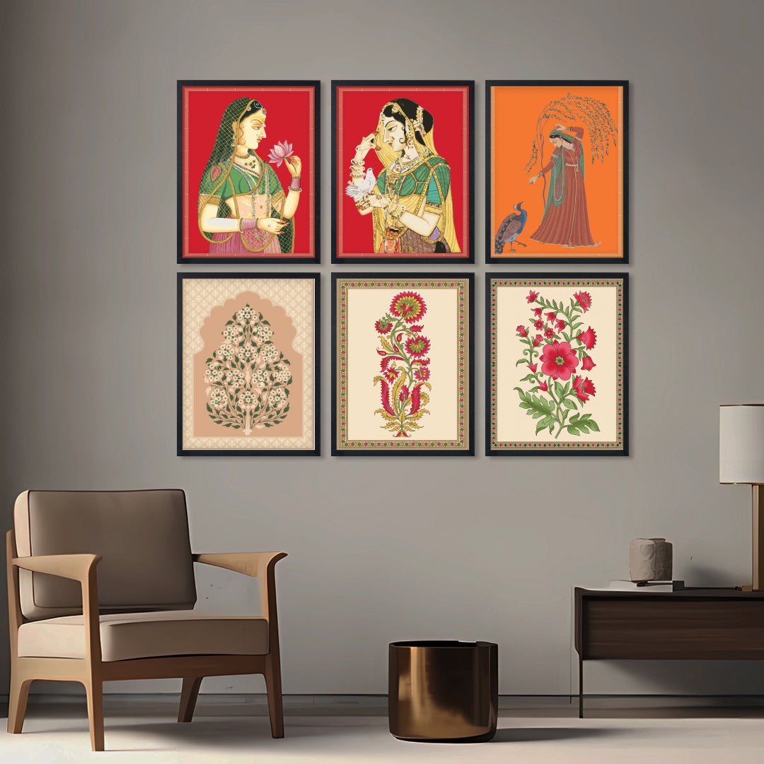Vintage Rajasthani Wall Frames