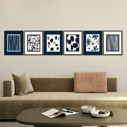 Indian Folk Art Prints Wall Frame