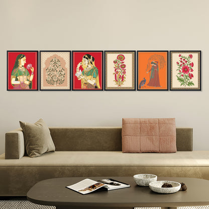 Vintage Rajasthani Wall Frames