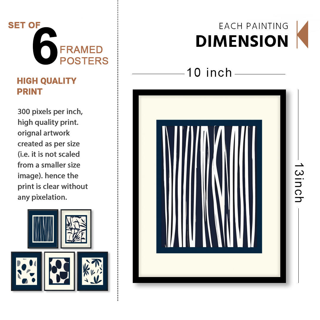 Indian Folk Art Prints Wall Frame