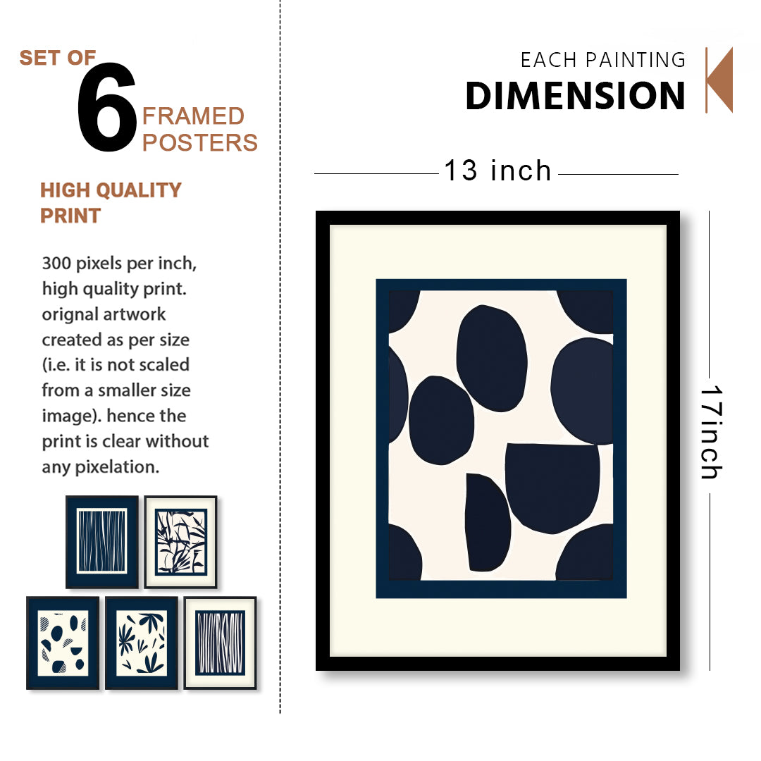 Indian Folk Art Prints Wall Frame