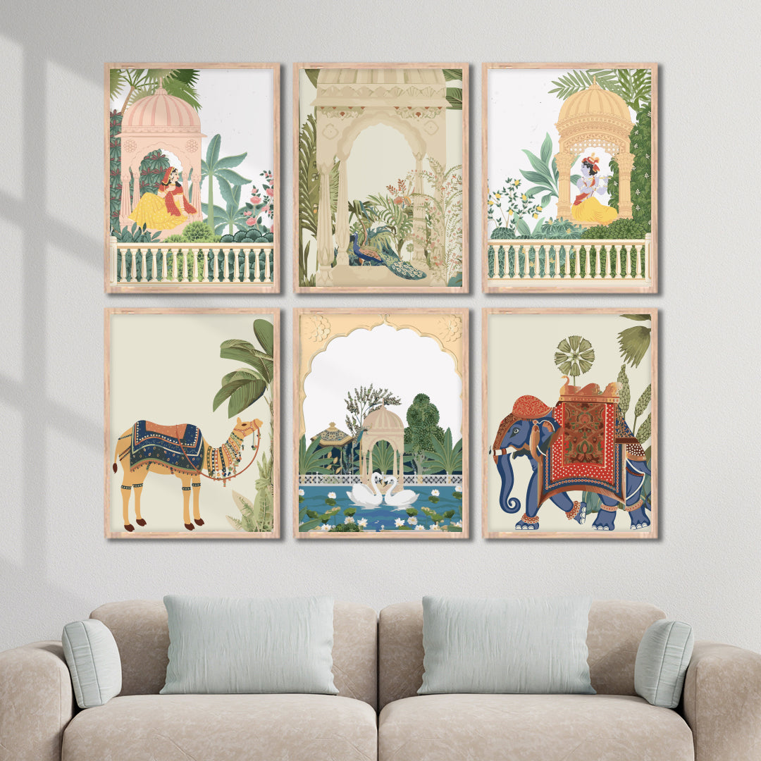 Royal Safari Wall Frame Set