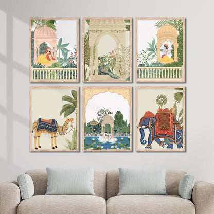 Royal Safari Wall Frame Set