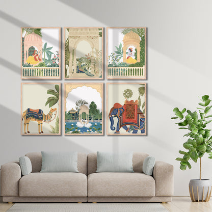 Royal Safari Wall Frame Set